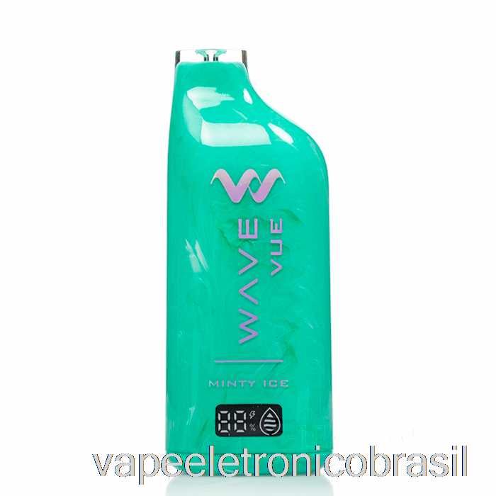 Vape Recarregável Wave Vue 10000 Descartável Minty Ice